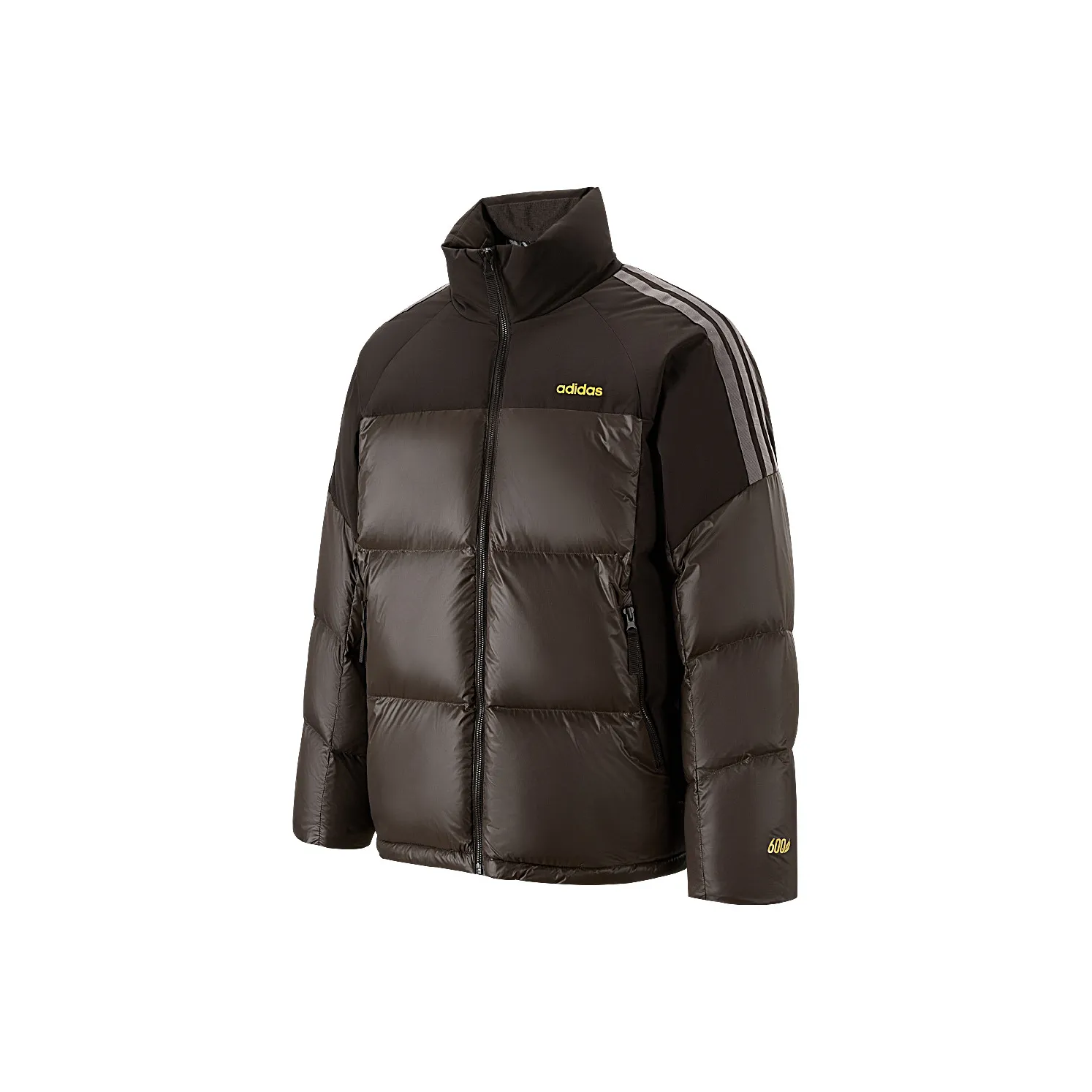 Adidas Темно-коричневый Мужской Пуховик