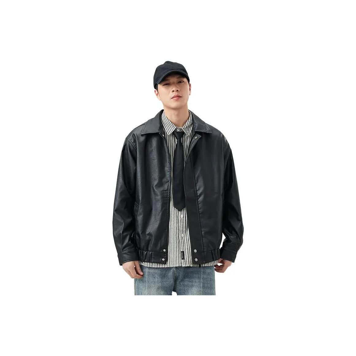 MR.MUDI Унисекс Кожаные куртки