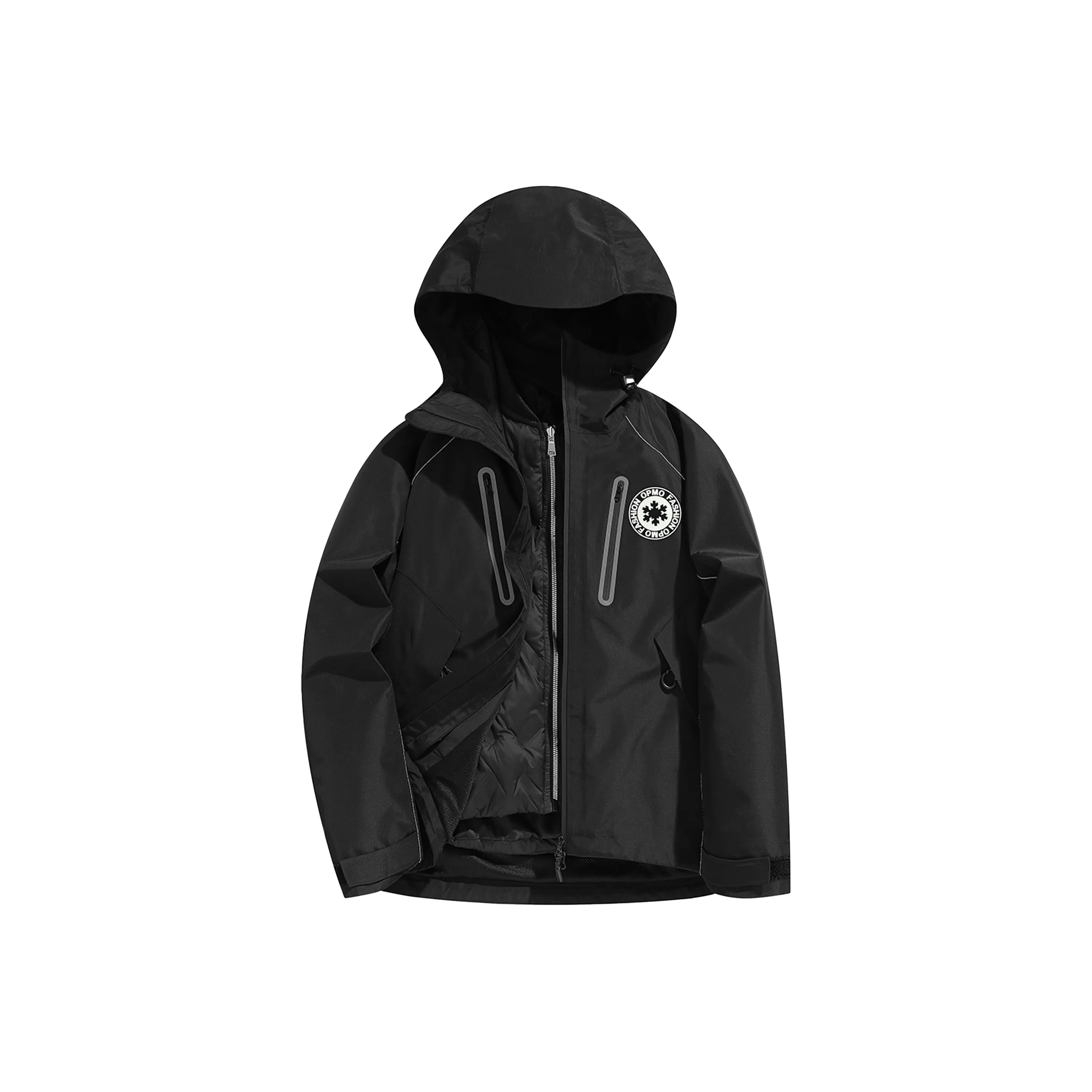 OPMO Водонепроницаемый и Ветрозащитный для сохранения тепла Ветровка Унисекс