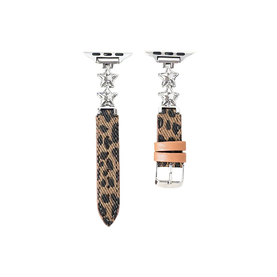 WANSHANGXIAOJIE Ремень Совместимость с Apple Металл