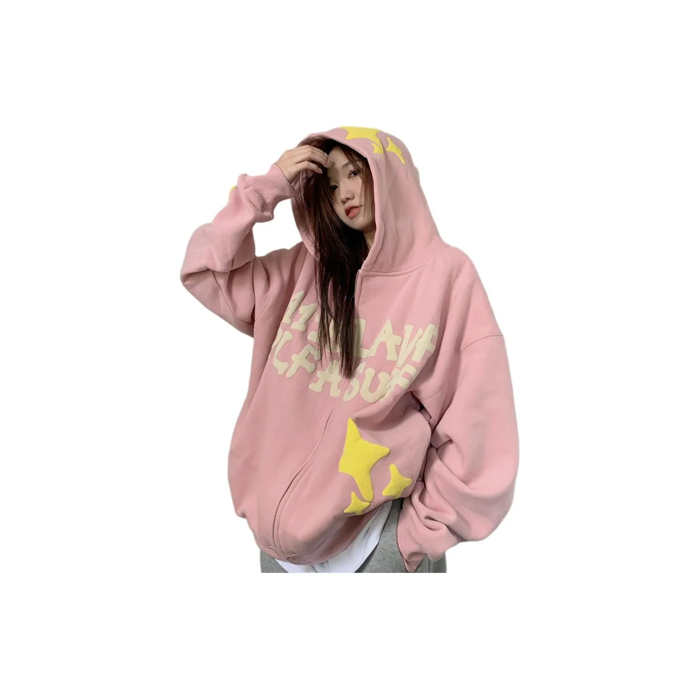 YOUSEKOO Розовый Женский Свитшот