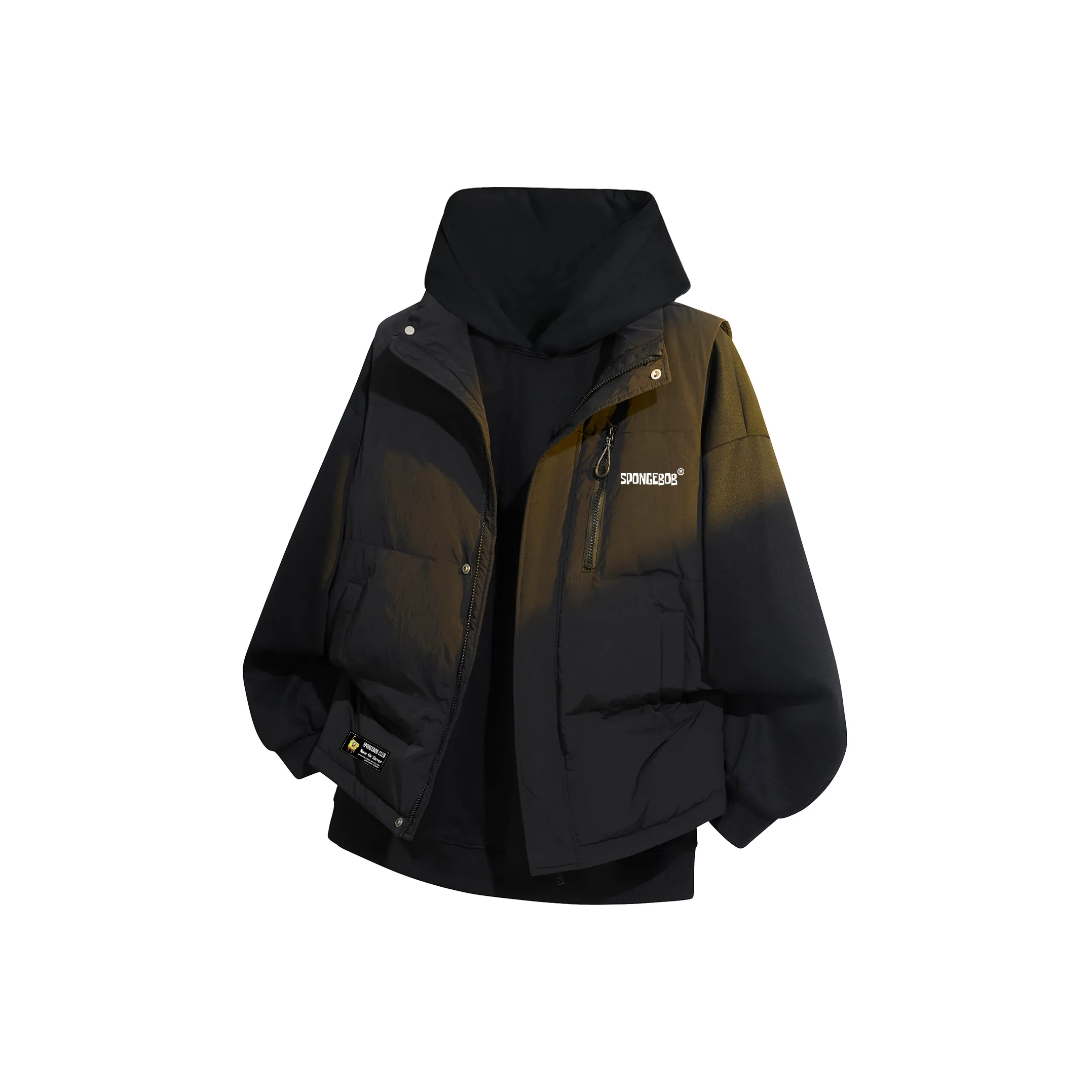 SPONGEBOB SQUAREPANTS Пуховый жилет унисекс