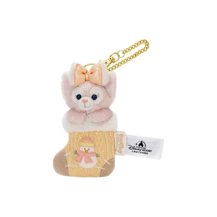 Disney x DISNEYLAND Коллекция носков на Рождество Линабелл Плюшевый брелок 12,5 см Длина тела Шанхай Дисней