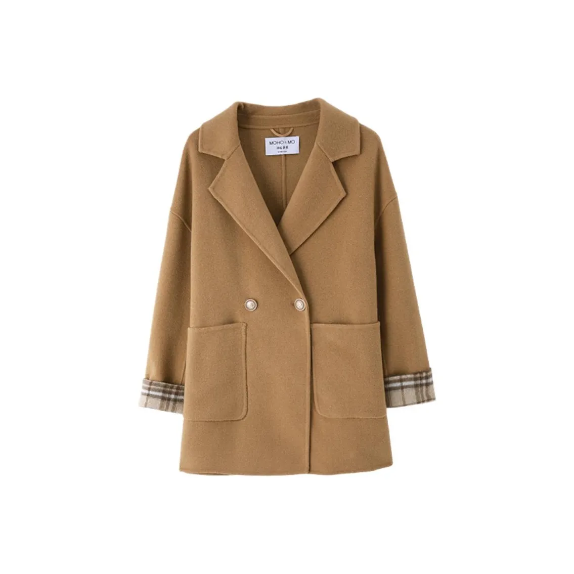 Mo Han Yi Mei Пальто Женское Верблюжий