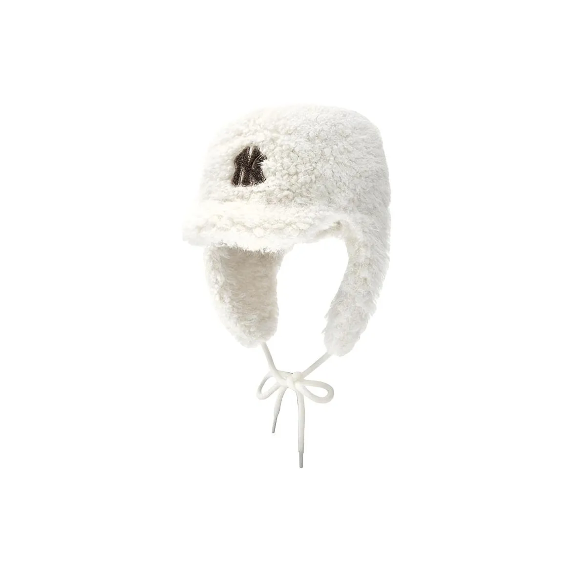 MLB Искусственная овечья шерсть Шапки-ушанки Унисекс New York Yankees Кремовый New York Yankees Черный New York Yankees Светло-розовый