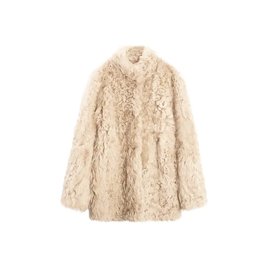 BELOVED STARRY Бархатовое пальто с женским дизайном