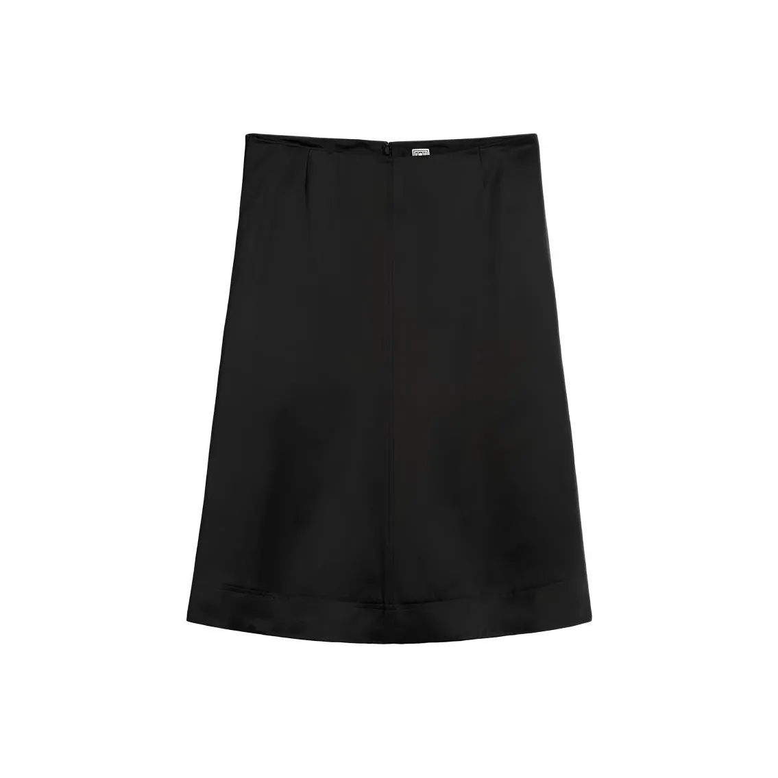 TOTEME FW24 Повседневная длинная юбка женская черная