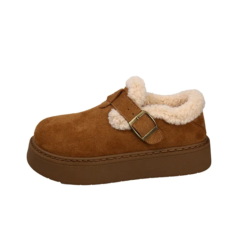 JX Birkenstock Стиль Платформа Сноубутсы Короткие Ботинки Женские