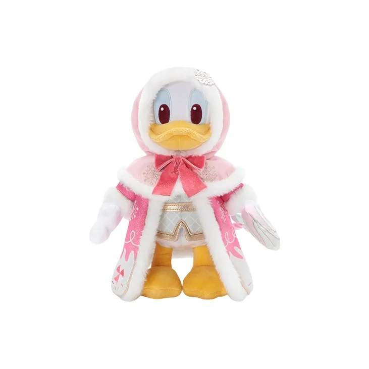Disney x DISNEYLAND Микки Маус и друзья Рождественская коллекция Дональд Дак Куклы Плюшевая кукла 22,5 см Длина тела