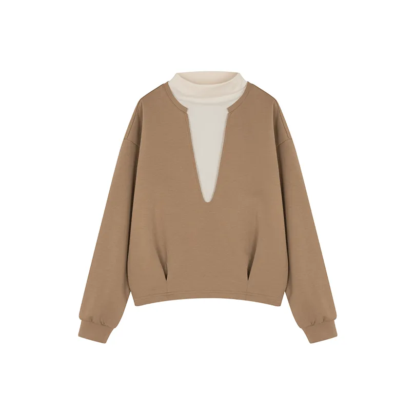 Mo Han Yi Mei Свитшот Женский Хаки