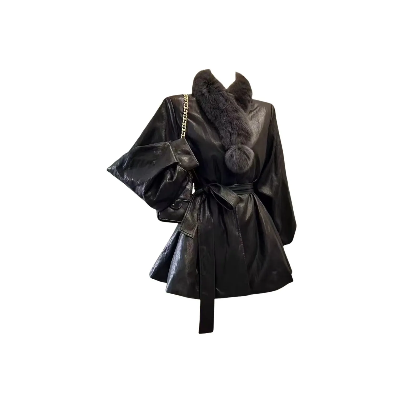 AURORA MUSE Кожаная Куртка Женская