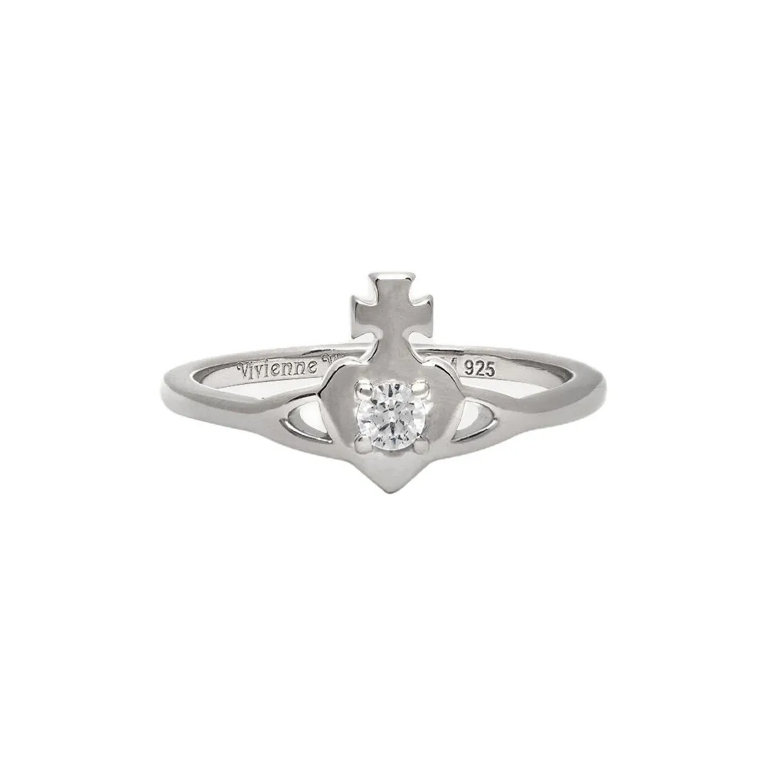 Vivienne Westwood Переработанное Серебряное Кольца Женское Серебряное