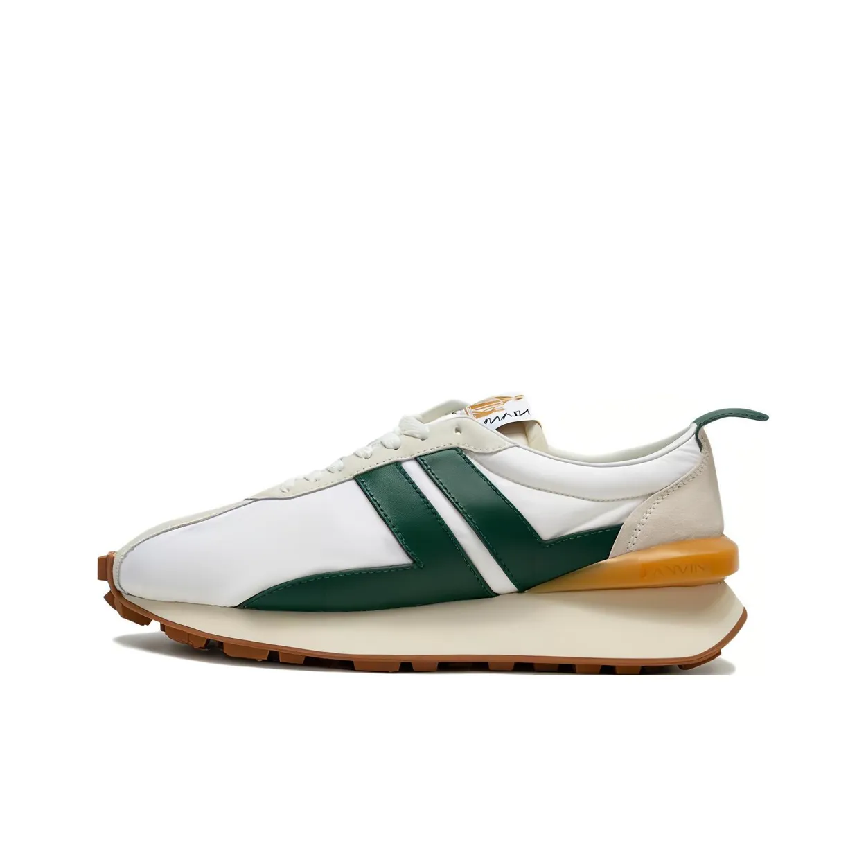 Lanvin Bumpr Low Топ Повседневная обувь Мужская Белая