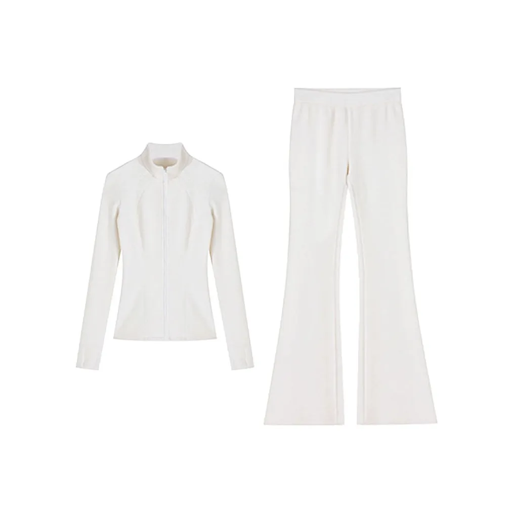 OURUOKE Женские Повседневные Костюмы