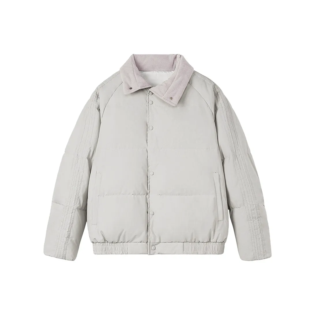 BABUGGE Светло-серый Женский пуховик