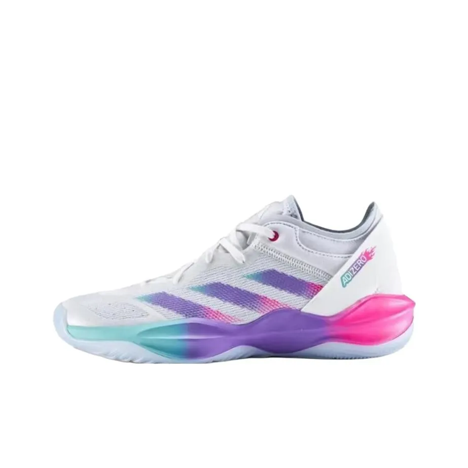 Adidas ADIZERO BOUNCE SELECT 2,0 Амортизация Дышащие Низкие Баскетбольные Кроссовки Унисекс Серый Красный