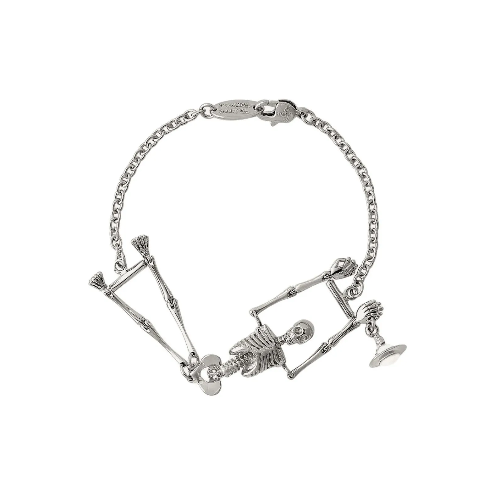 Vivienne Westwood Brass Bracelets Унисекс Silver