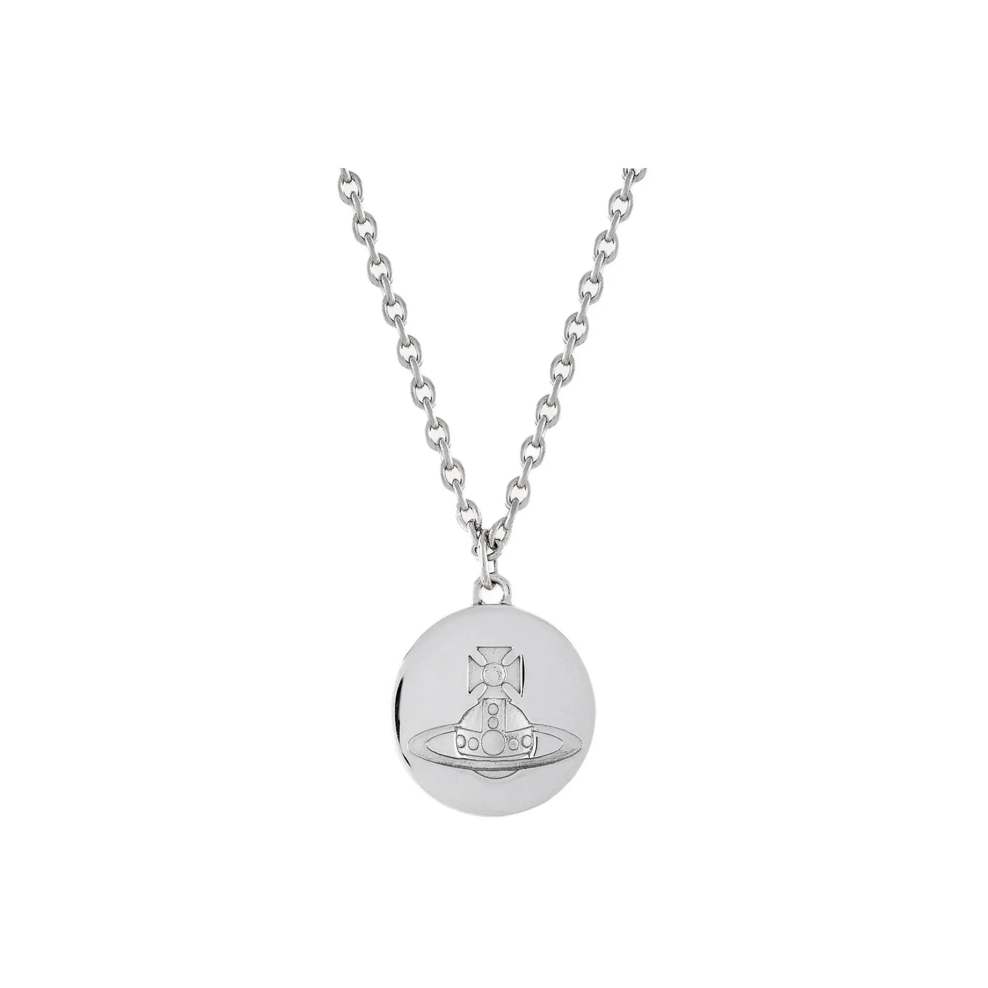 Vivienne Westwood Переработанное Серебряное Ожерелье Мужское Серебряное