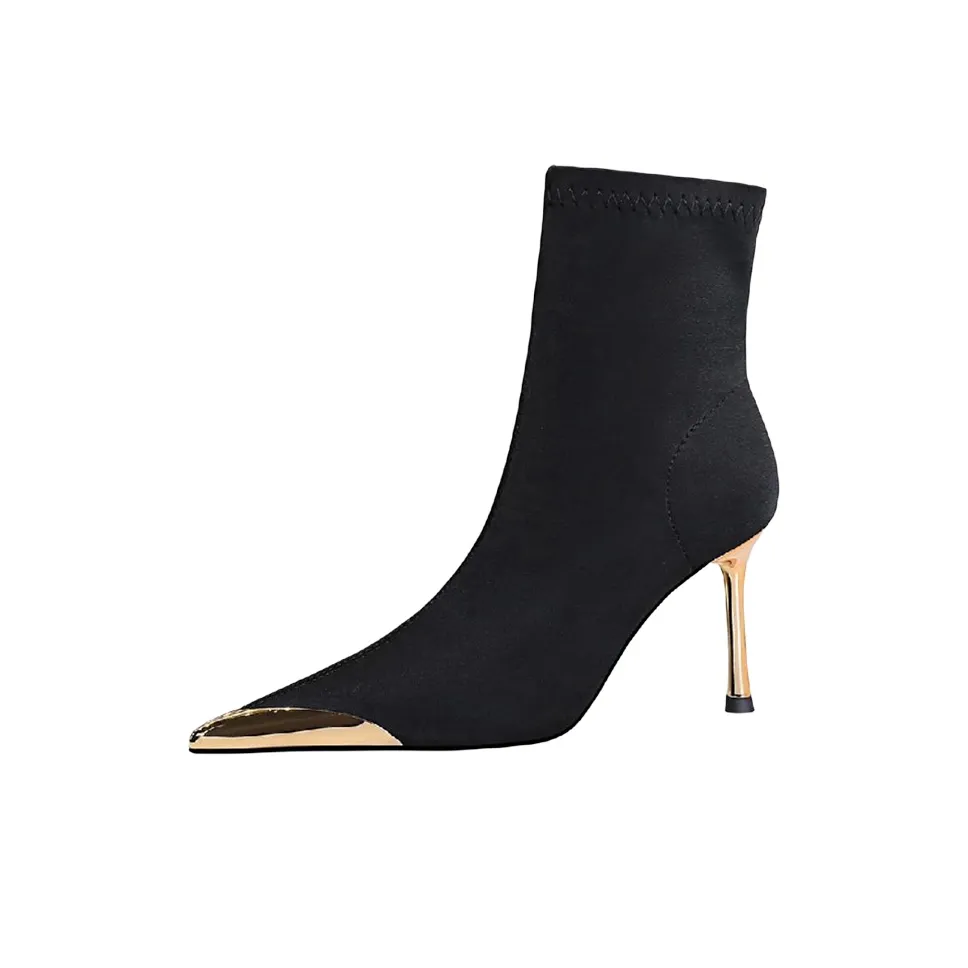 BIGTREE Ботильоны Женские Черные