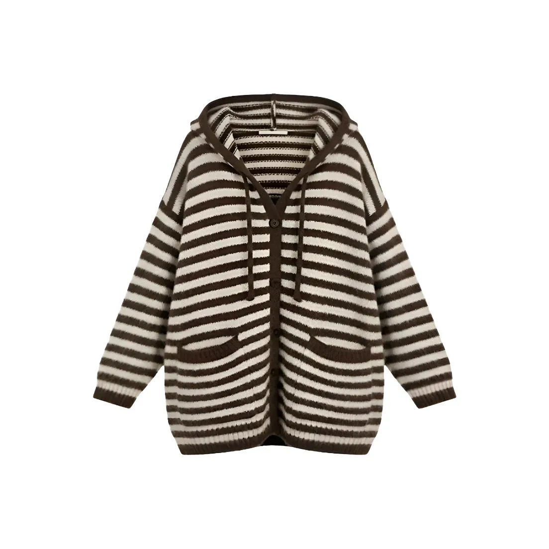 GOSO Полосы Свитер Пальто Женские Трикотаж