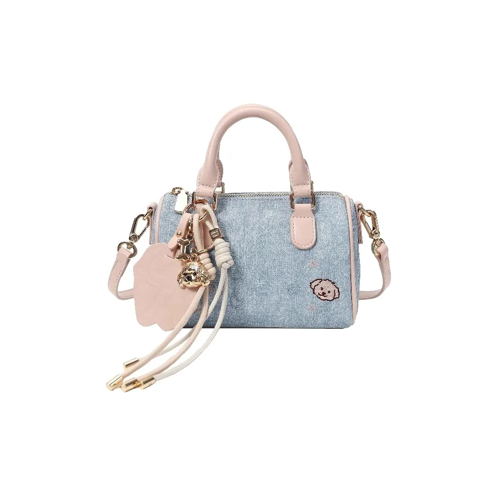 PAYOT Сумка через плечо из микрофибры сумка на плечо сумка для женщин джинсовый синий и розовый