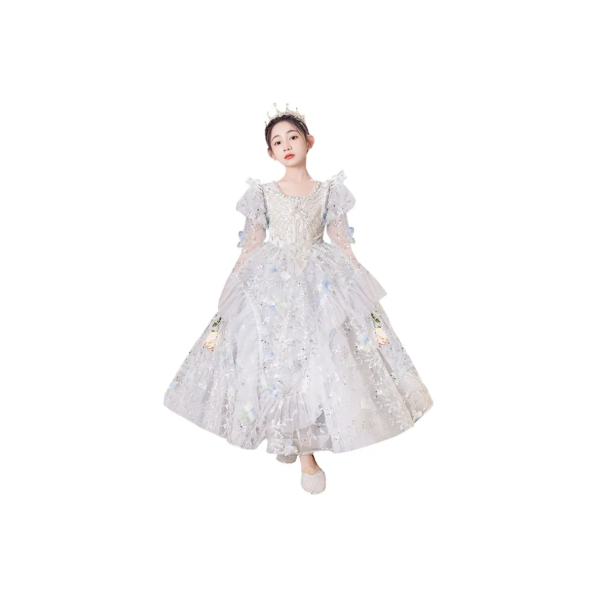 JIAONI Blue Детская праздничная одежда