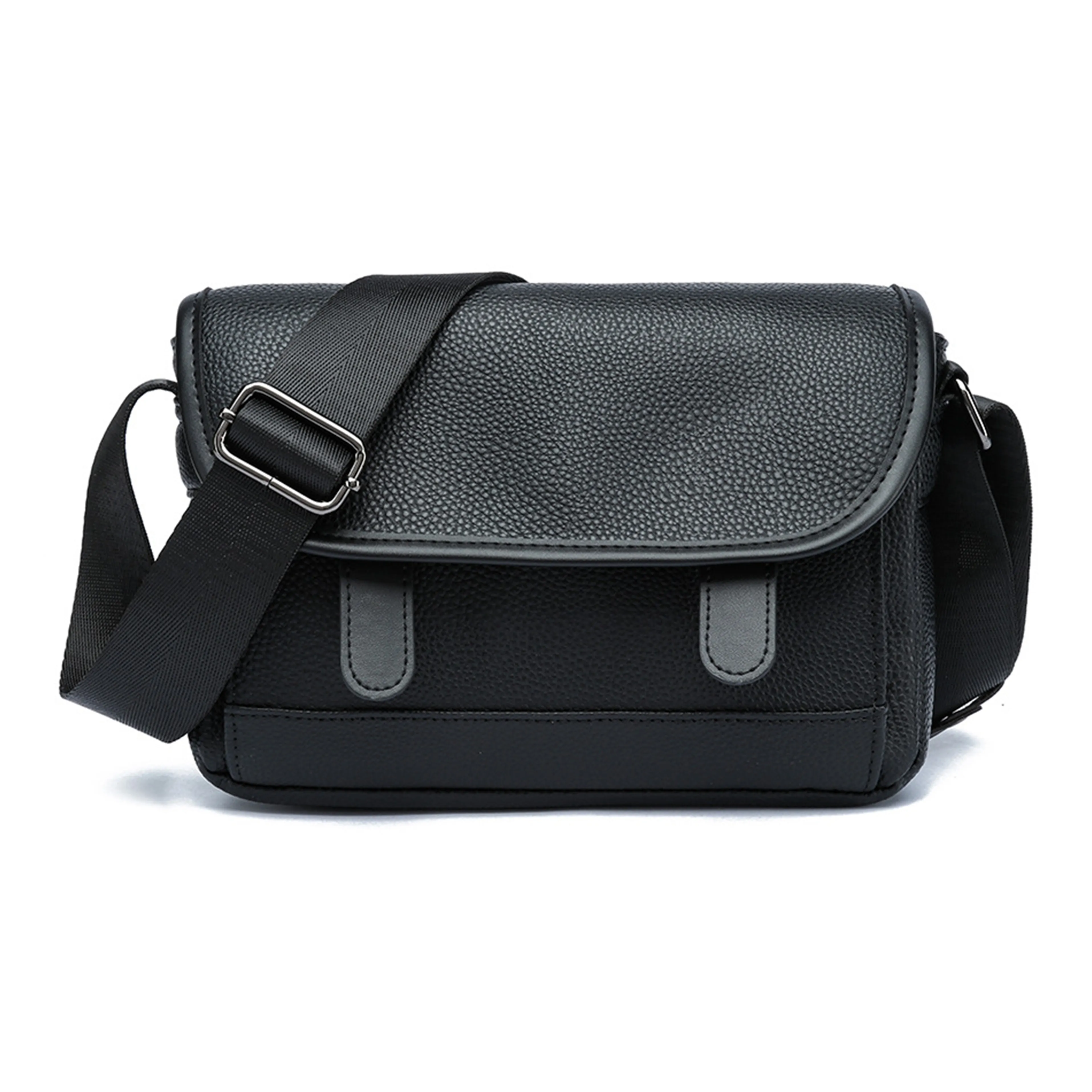 BEN SHERMAN ПУ (полиуретан) Сумка через плечо Стандартная Унисекс Черная Узор