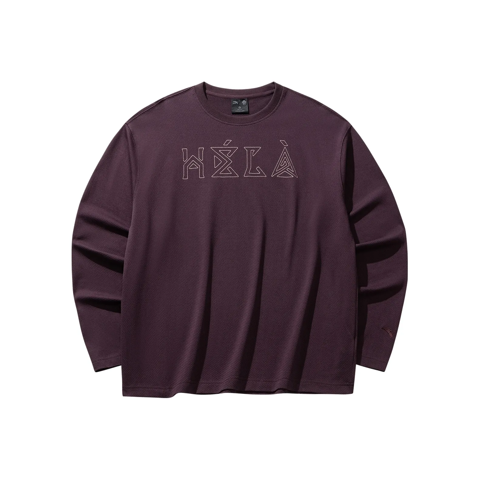 Anta T Рубашка Унисекс Черный Коричневый