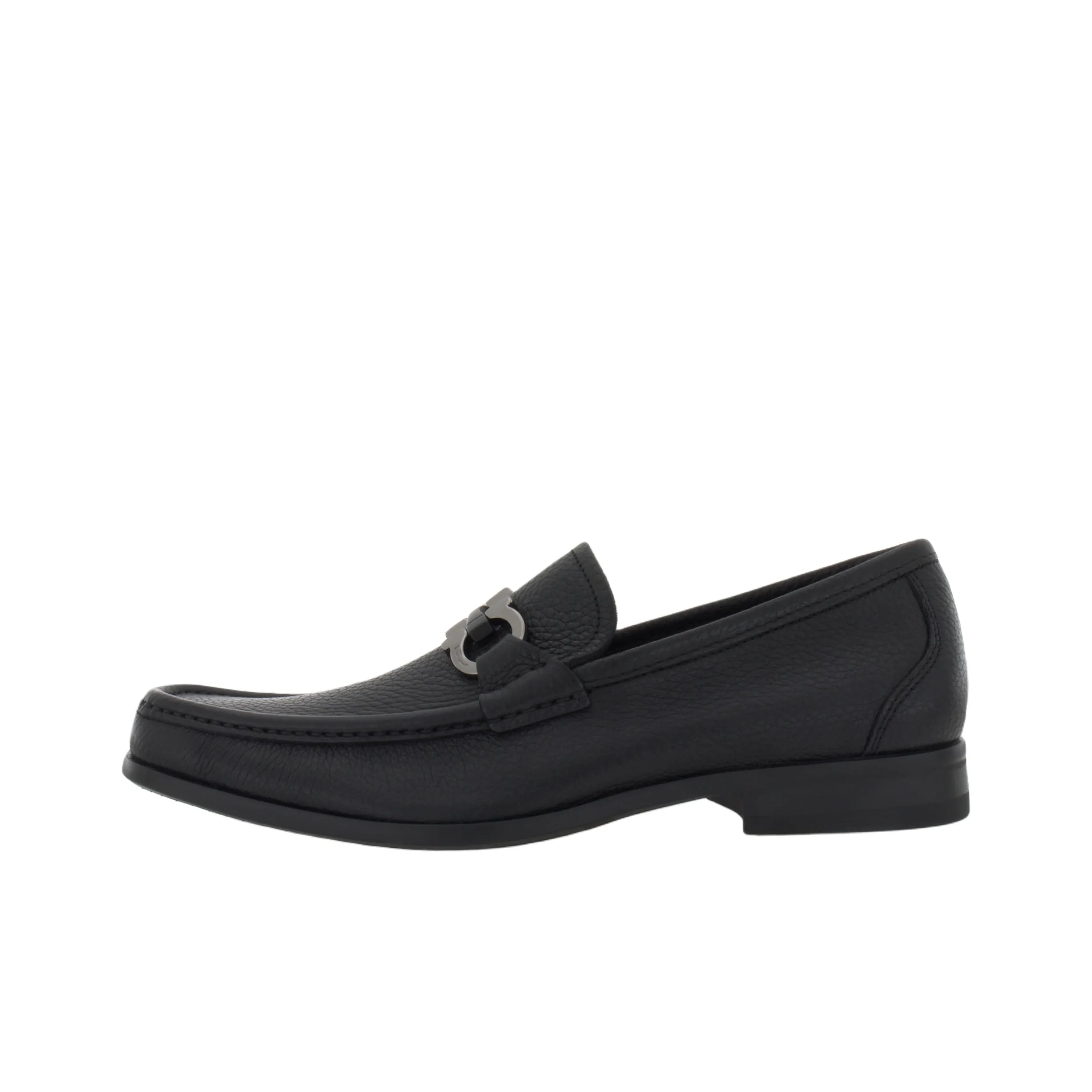 Ferragamo Loafers Men Low Top Black