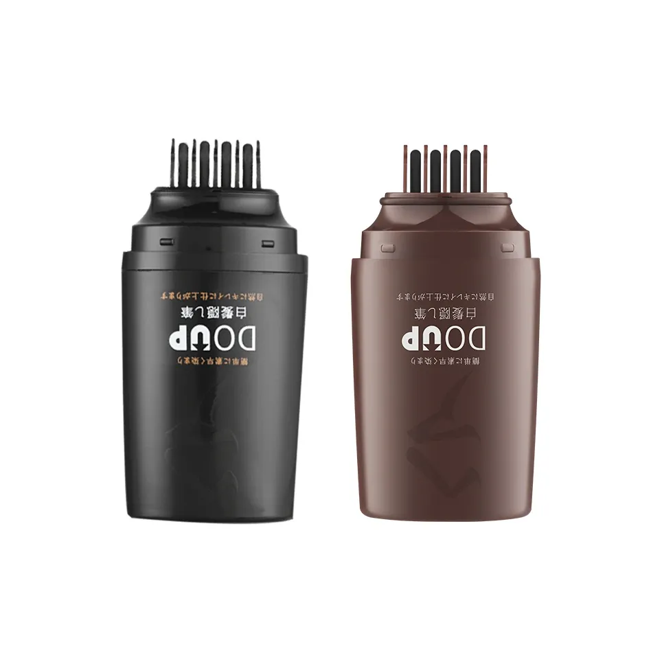 DOUP Патентная расческа Голова Стиль AT Дом Временная покраска Растительный экстракт Серый волосы Покрытие Ручка