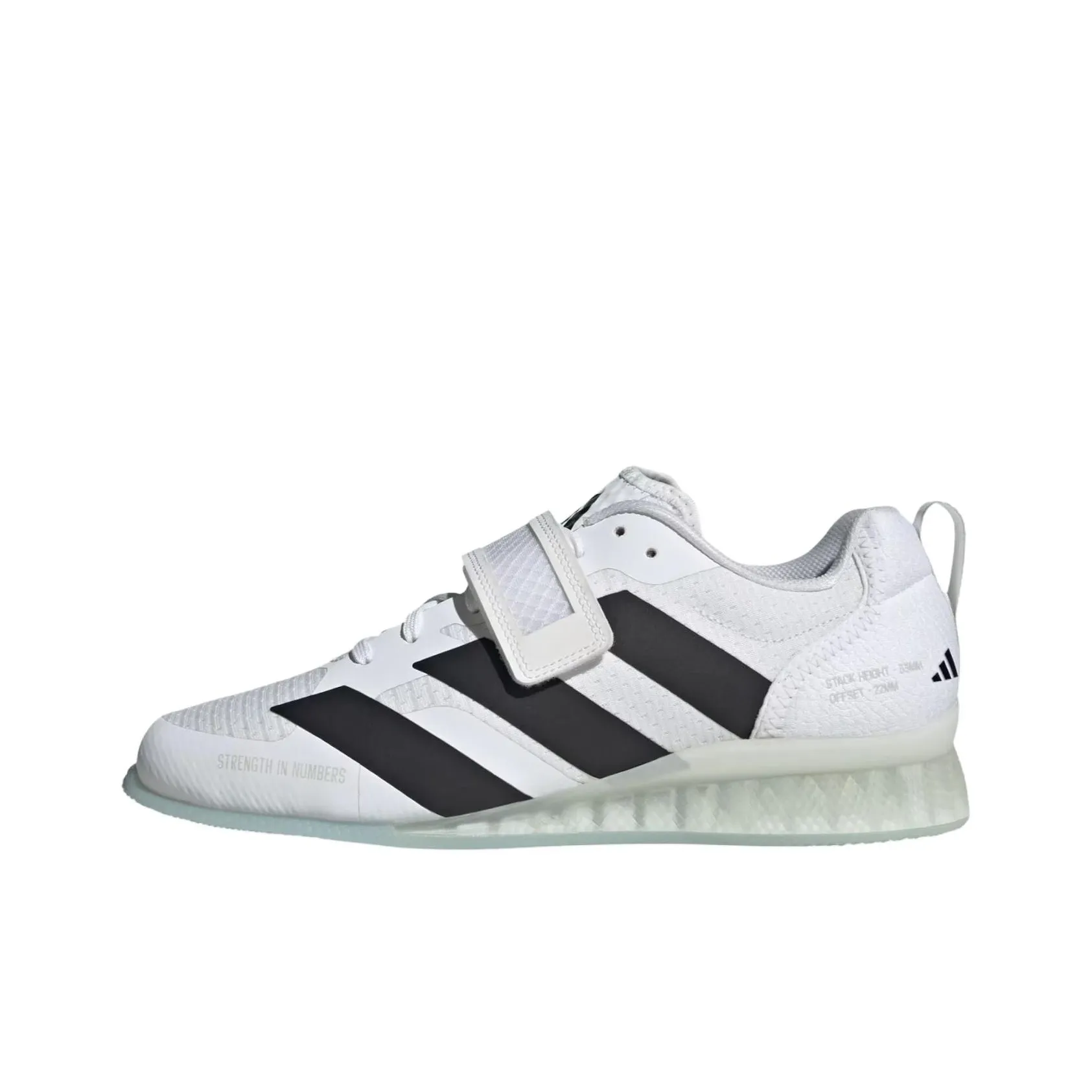 Adidas Adipower Weightlifting 3 Кроссовки для тренировок с поддержкой Унисекс Белые