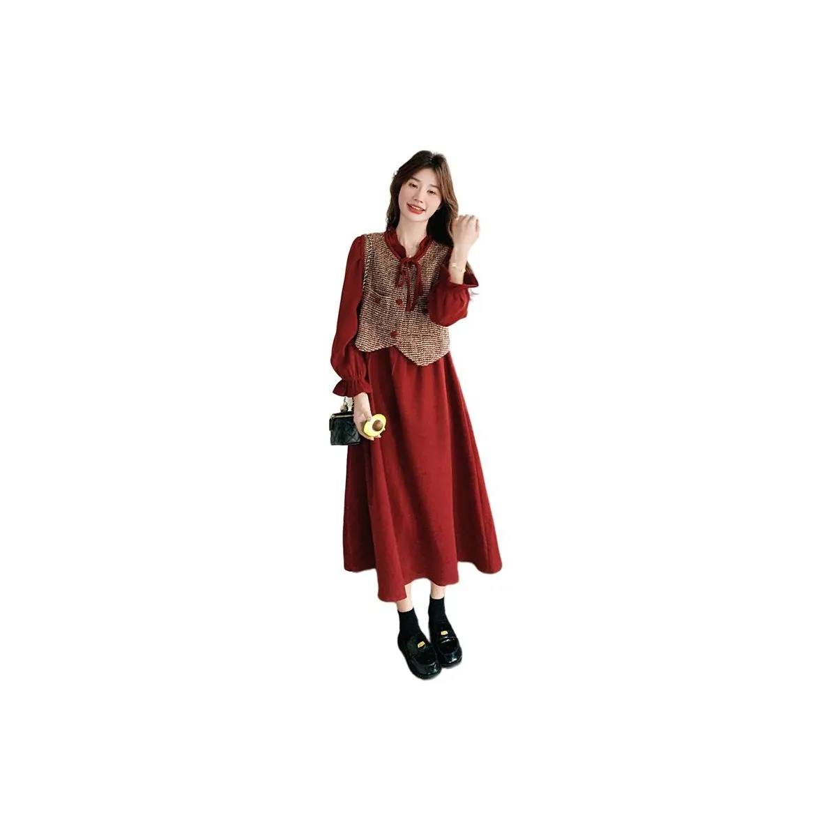 MEXICAN Красный Женский Комплект с Юбкой