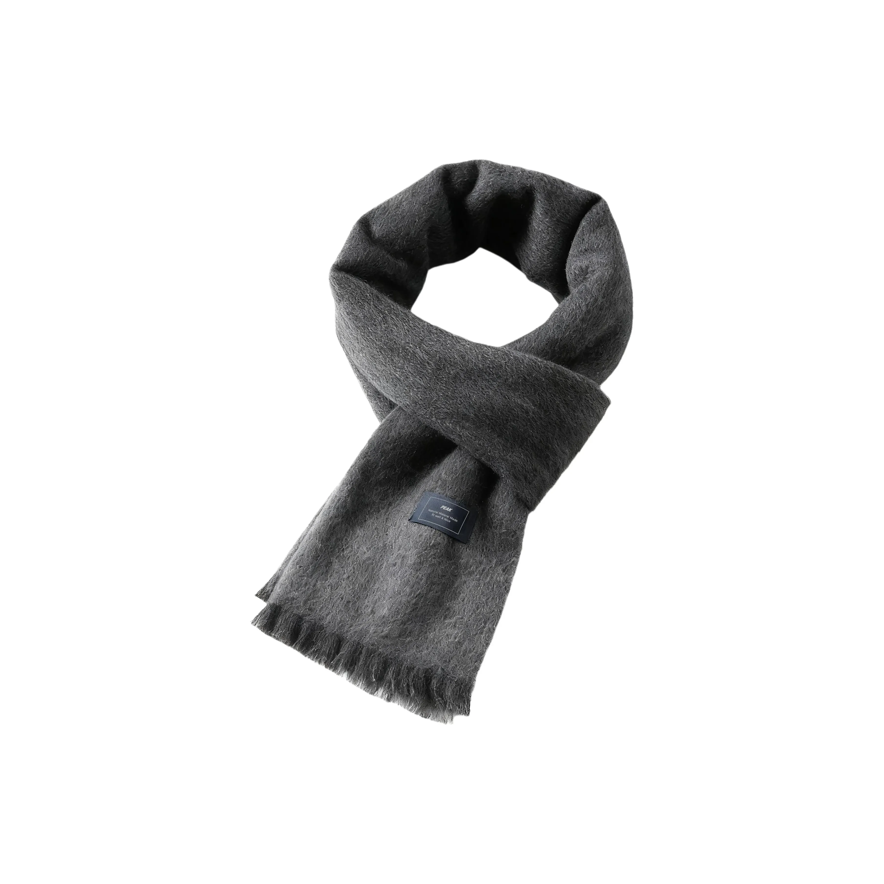 PEAK Вязаные шарфы из искусственного кашемира для мужчин