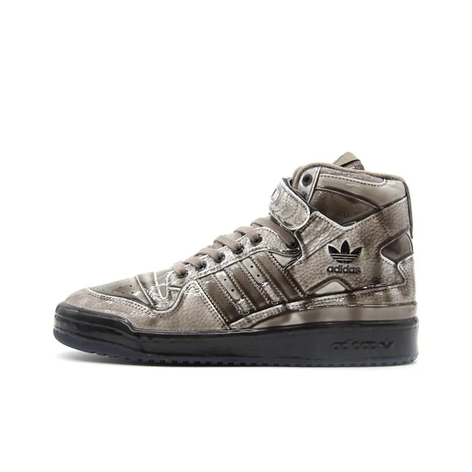 adidas originals x JEREMY SCOTT FORUM Мода Покрытие Термическое Устойчивое к Износу Легкий Высокий Топ