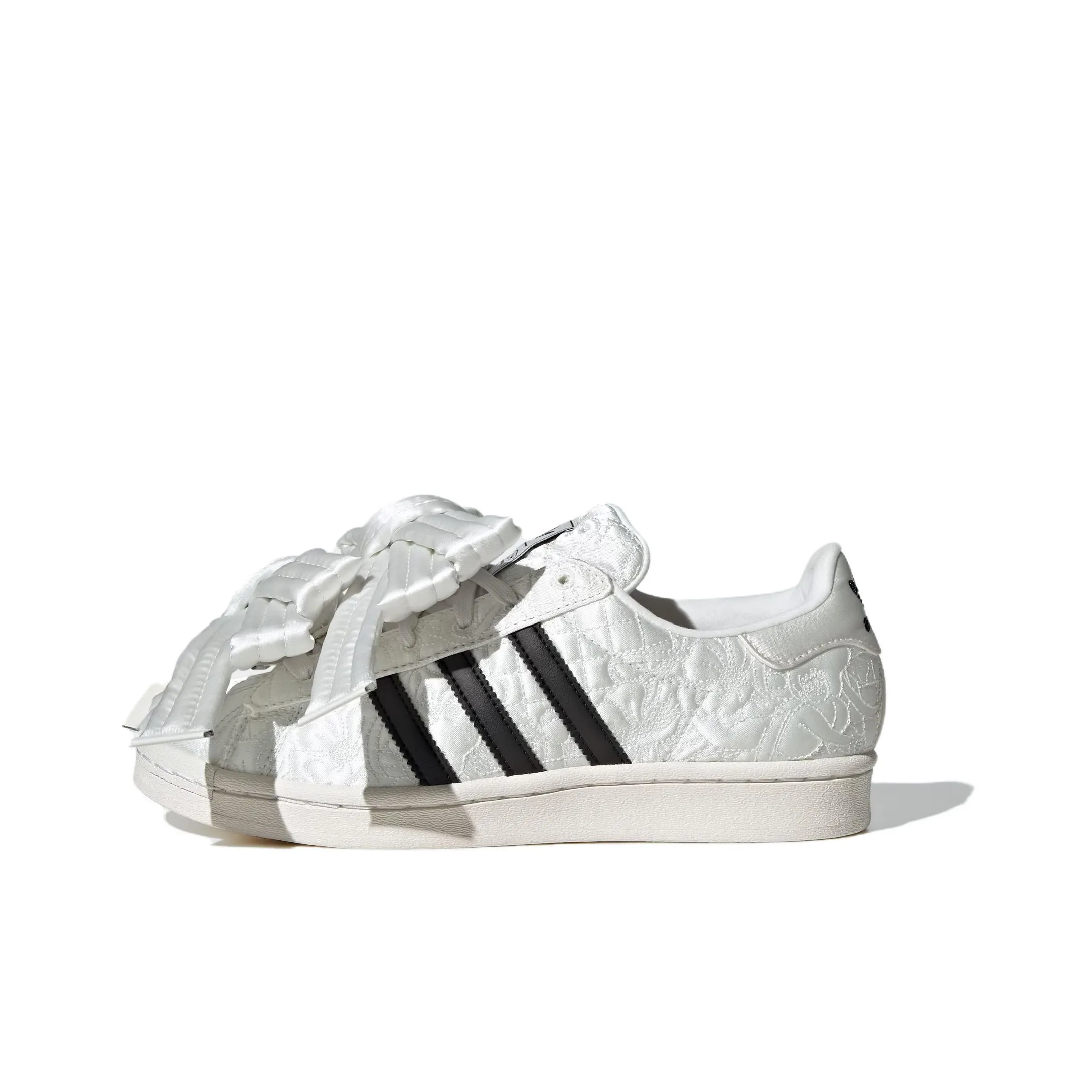 Caroline Hu X adidas originals Superstar W Устойчивые к истиранию низкие скейтбордические кроссовки для женщин Белые