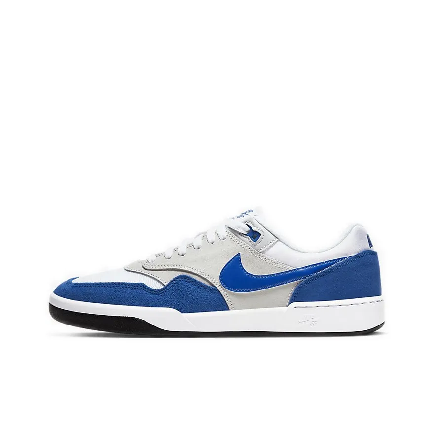 Nike Sb Gts Skateboard Shoes Unisex Low Top White Blue