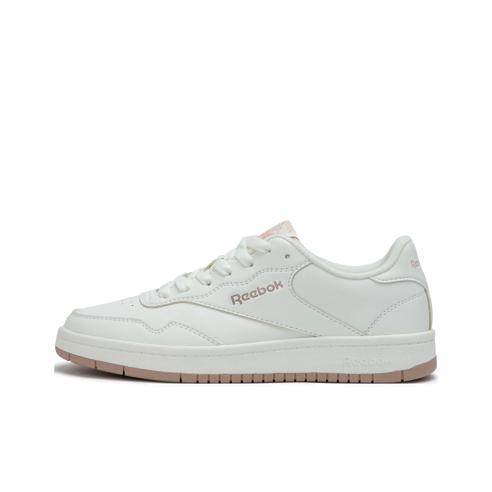Reebok COURT 1000 Low Топ Скейтборд Обувь Унисекс Белый Розовый