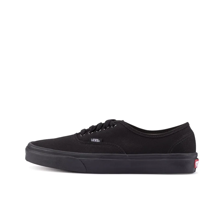 Vans Authentic Lightweight Low Top Скейтборд Кроссовки Унисекс Чисто Черный