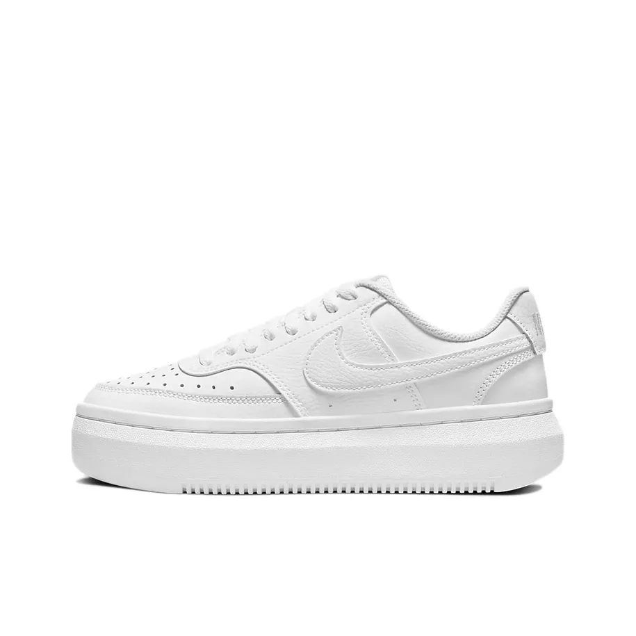 Nike Court Vision 1 Skateboard Shoes Women's Low Top White