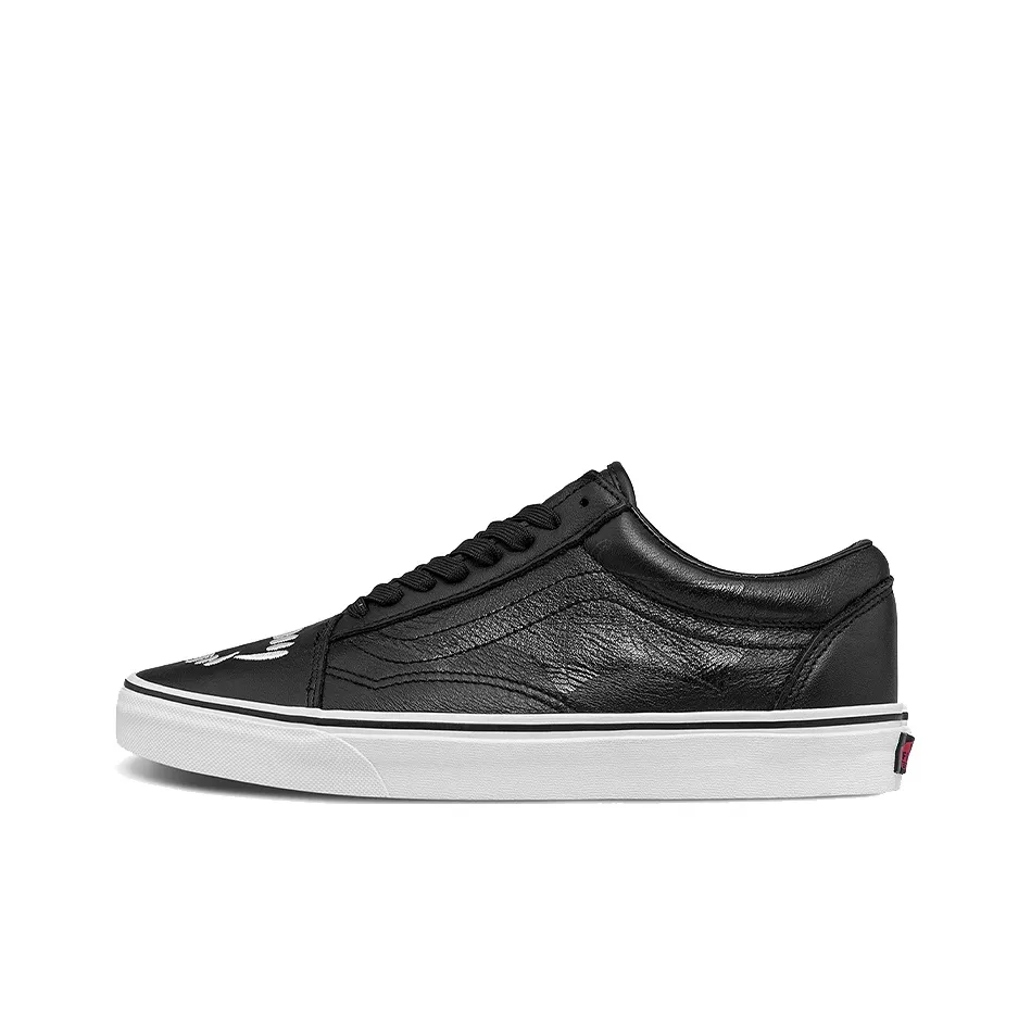 VANS Old Skool Low Топ Скейтборд Кроссовки Унисекс Черный Белый