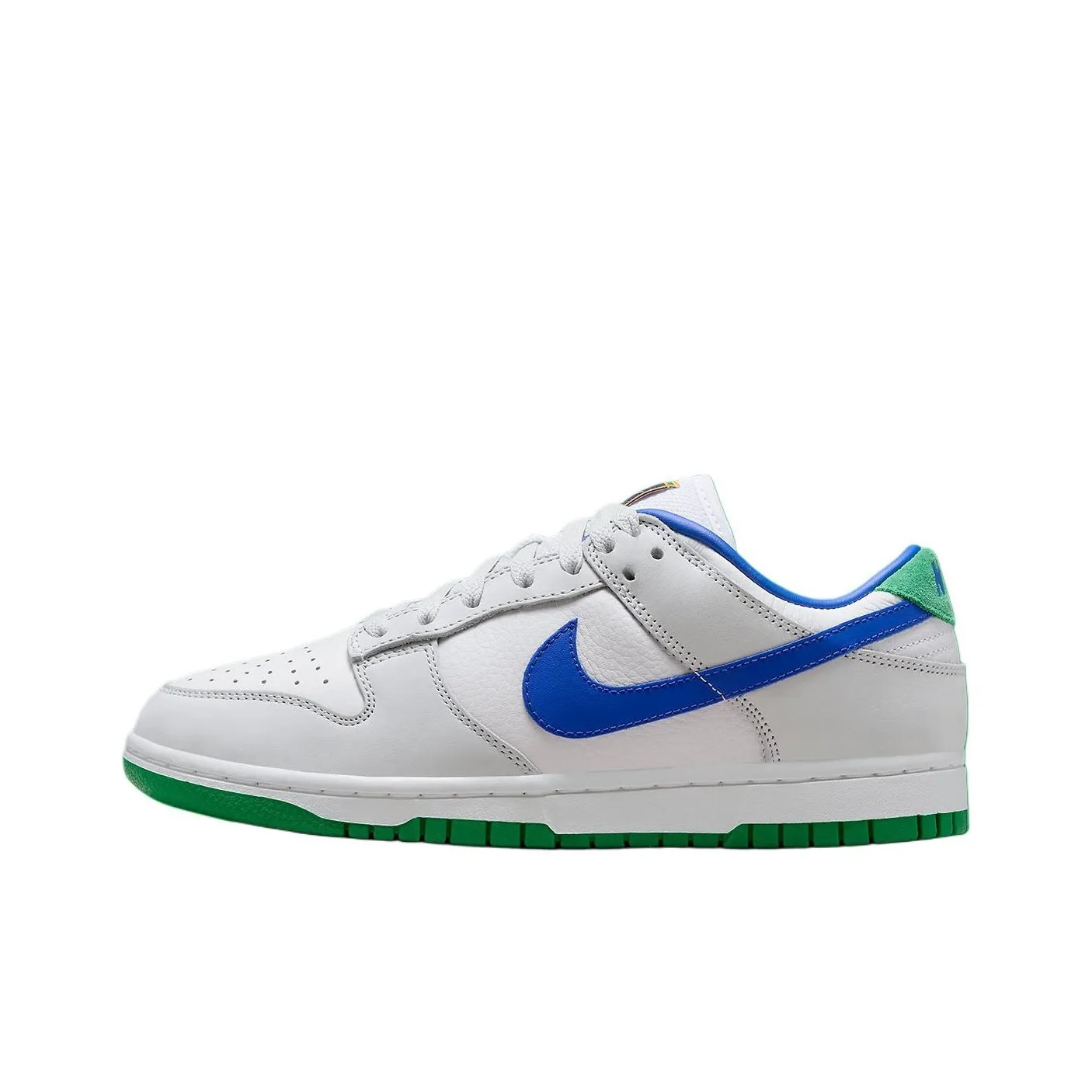 Nike Dunk Skateboard Shoes Women's Low Top White/Blue