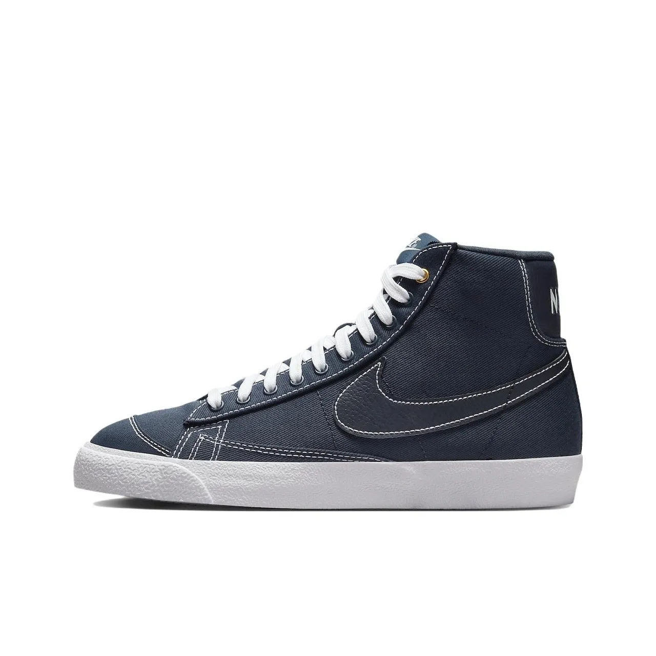 Nike Blazer 'Деним' противоскользящие устойчивые к истиранию легкий верх кроссовки для скейтбординга женские синие