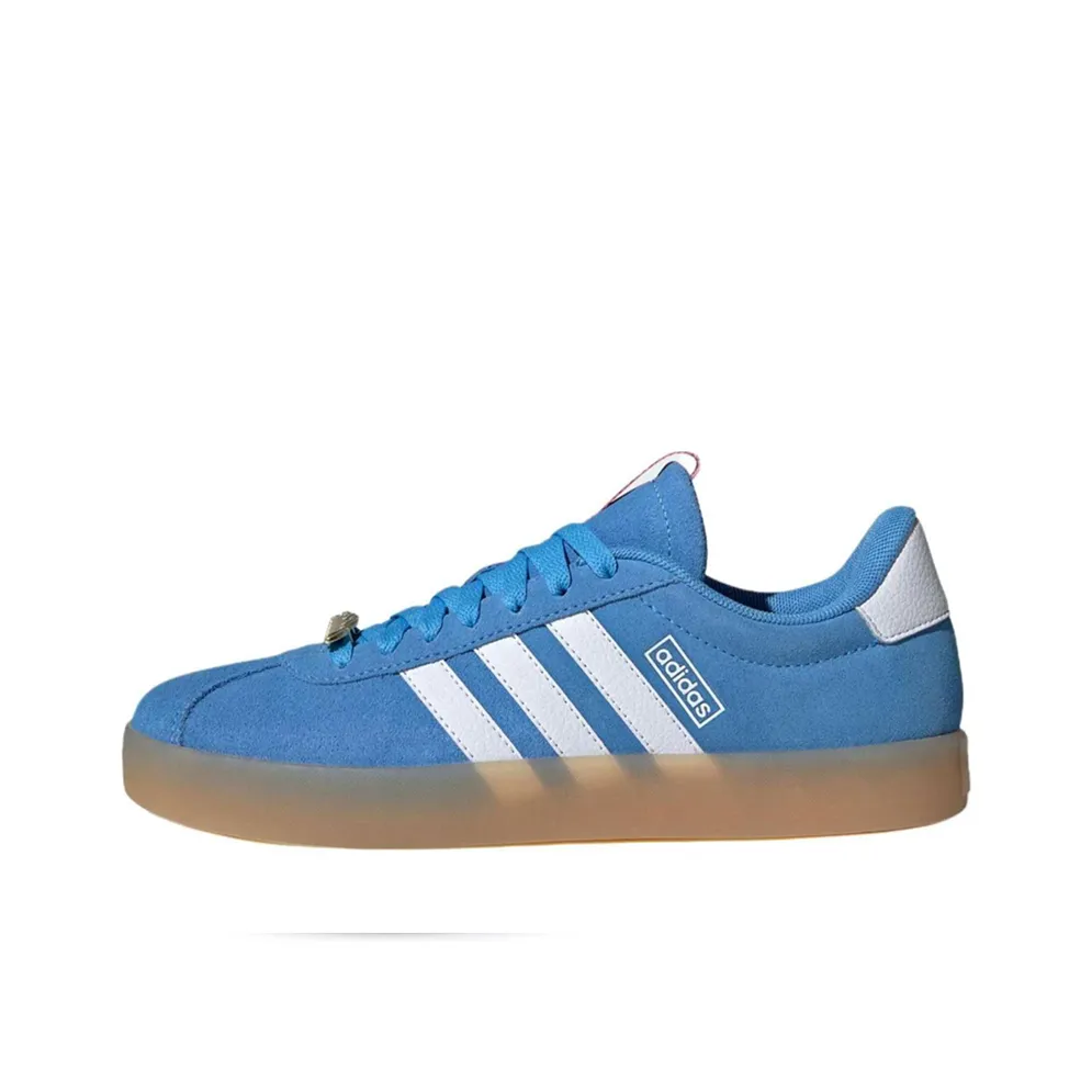 Adidas Neo Vl Court 3.0 Skateboard Shoes Women's Low Top Blue White