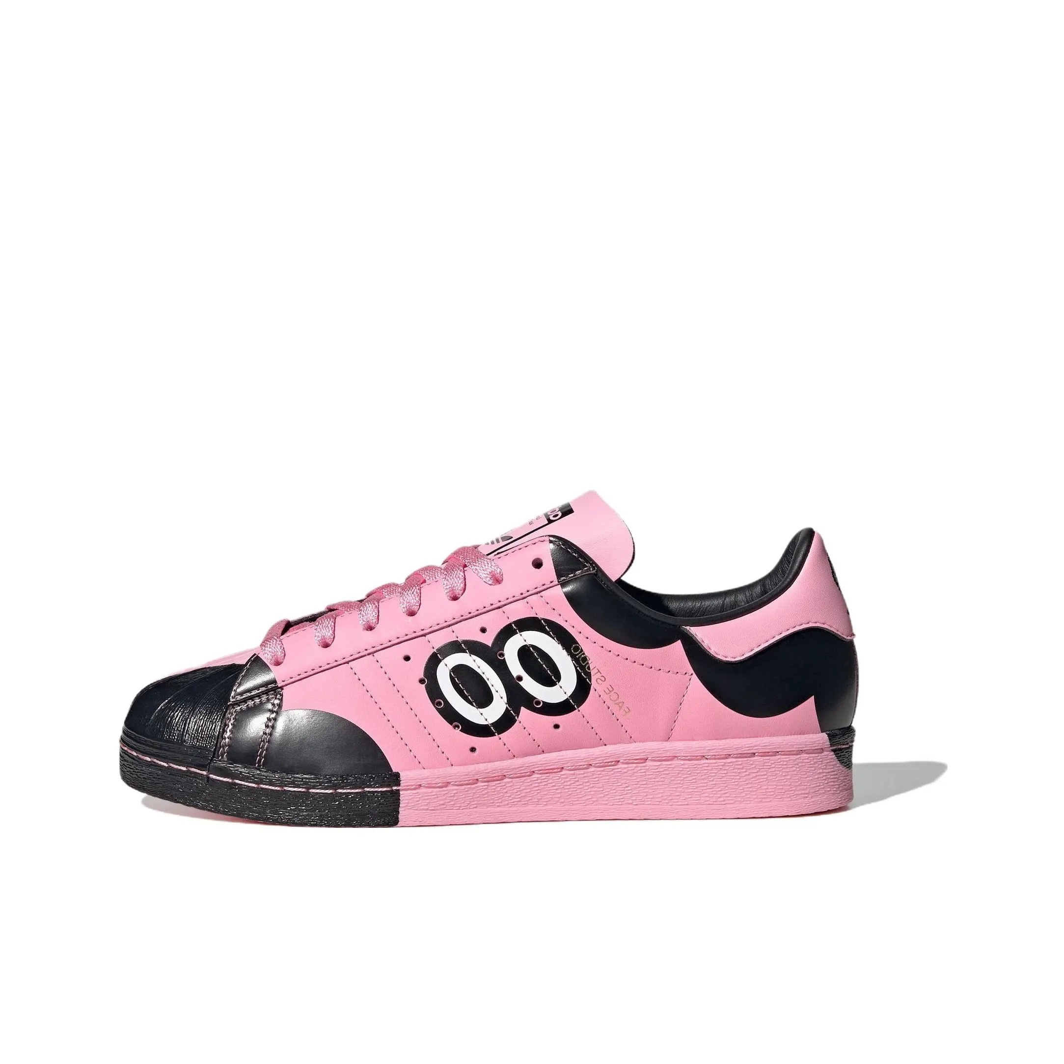 Adidas Originals Superstar Face Superstar 82 Удобные Износостойкие и Легкие Низкие Кроссовки для Скейтбординга Унисекс