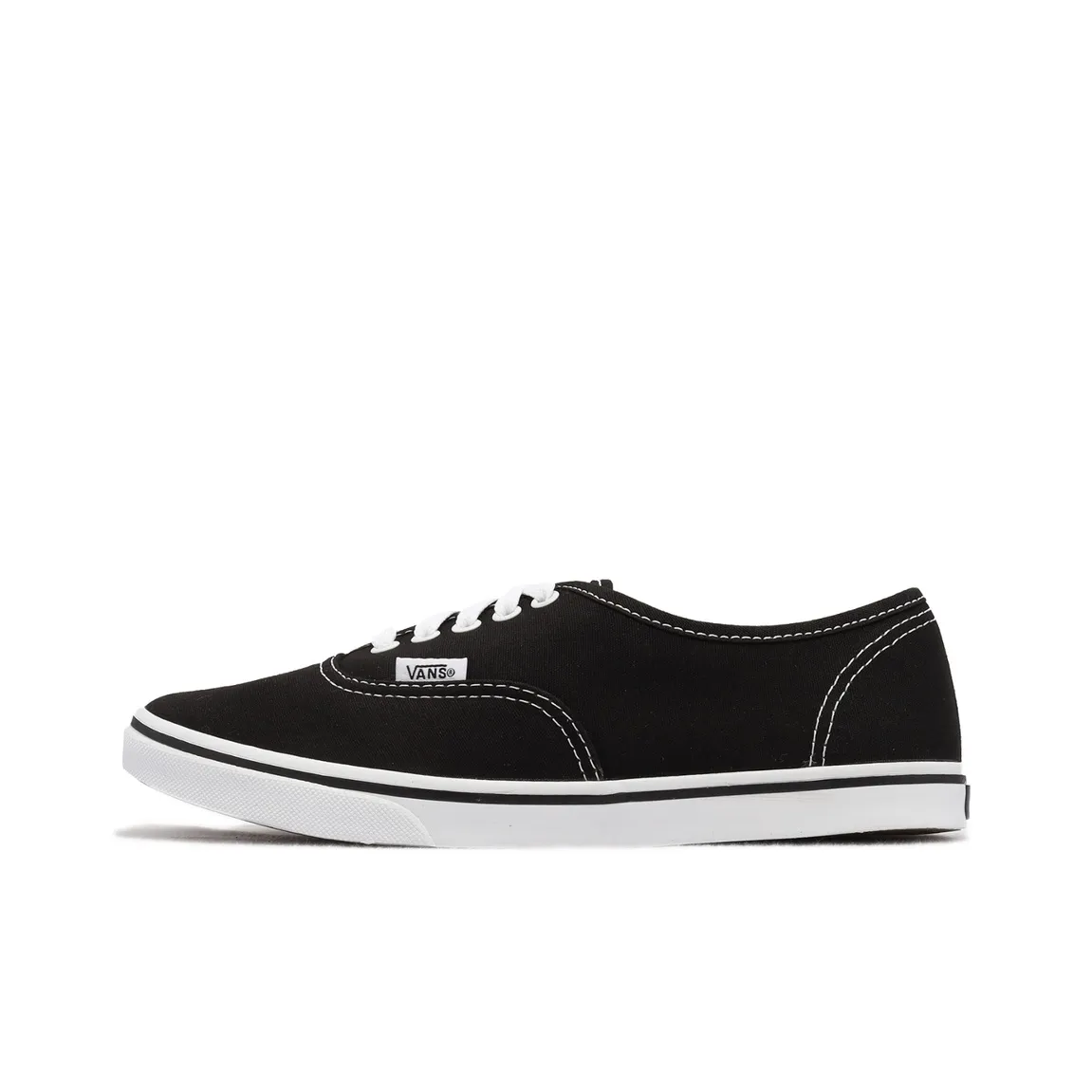 VANS Authentic Low Top Скейтборд Кроссовки Унисекс Черные