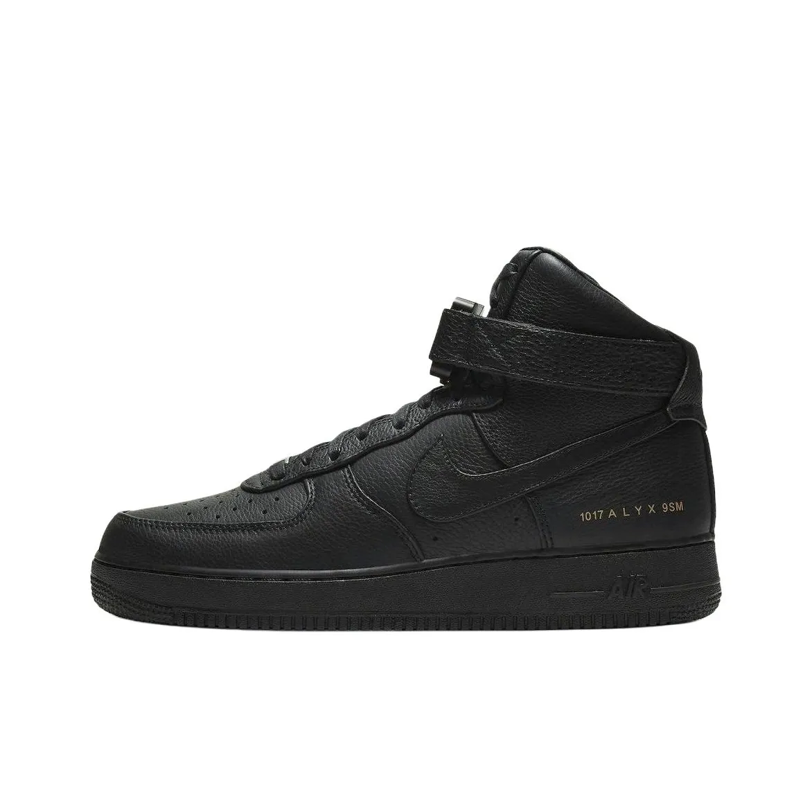 Nike X 1017 ALYX 9SM Air Force 1 Кожаный черный Пряжка Противоскользящий Легкий Высокий Топ Скейтборд Обувь Унисекс