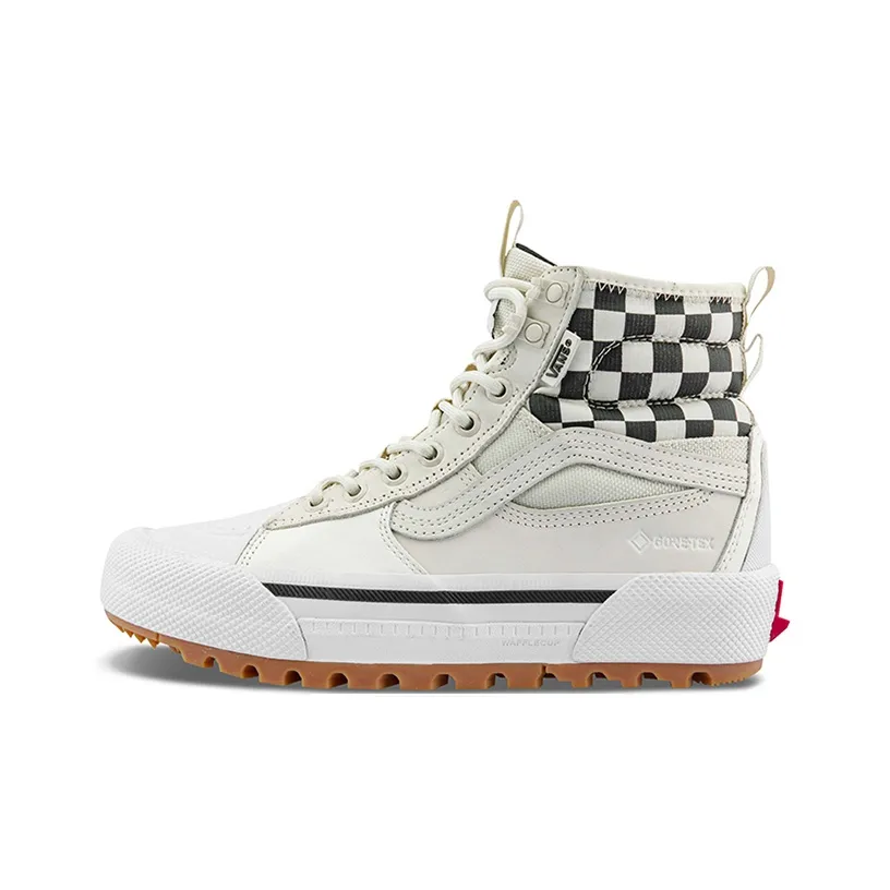 VANS SK8 Gore TEX Mte 3 High Топ Скейтборд Кроссовки Унисекс Молочно-белый