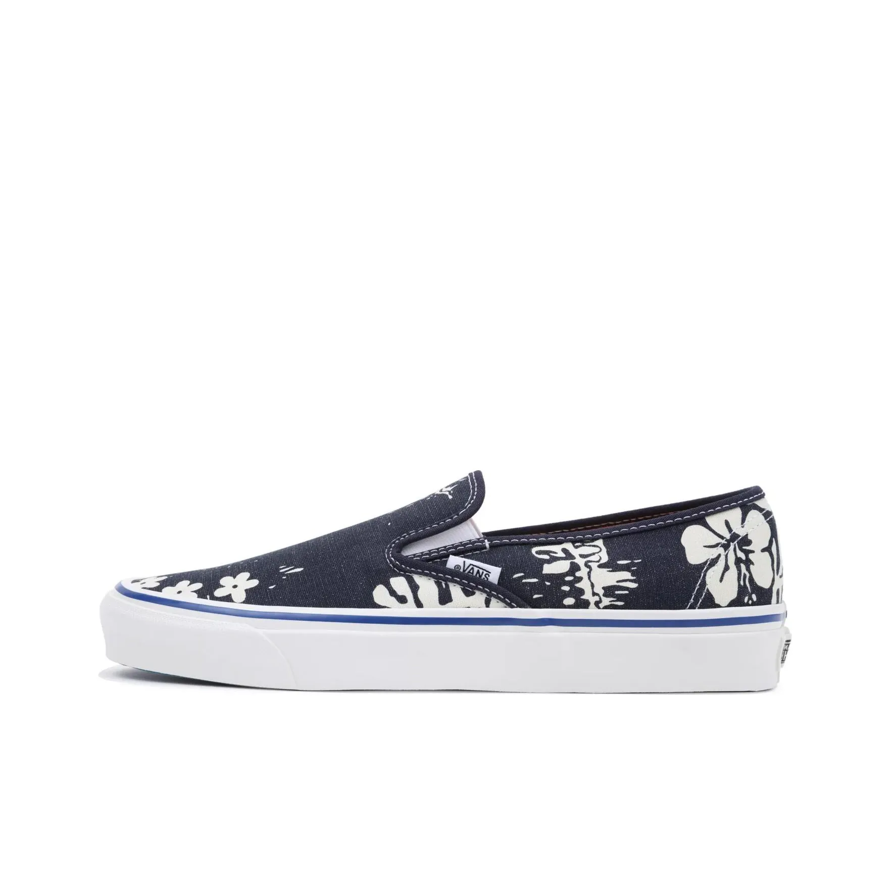 VANS Slip On Anaheim Factory 48 Deck D Low Топ Скейтборд Кроссовки Унисекс Синий Белый