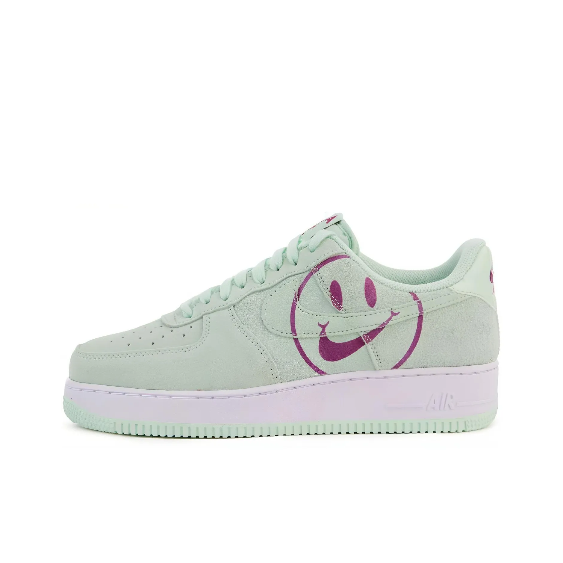 Nike Air Force 1 Have A Nike Day Low Топ Противоскользящая Легкая Обувь для Скейтбординга Мужская Зеленая