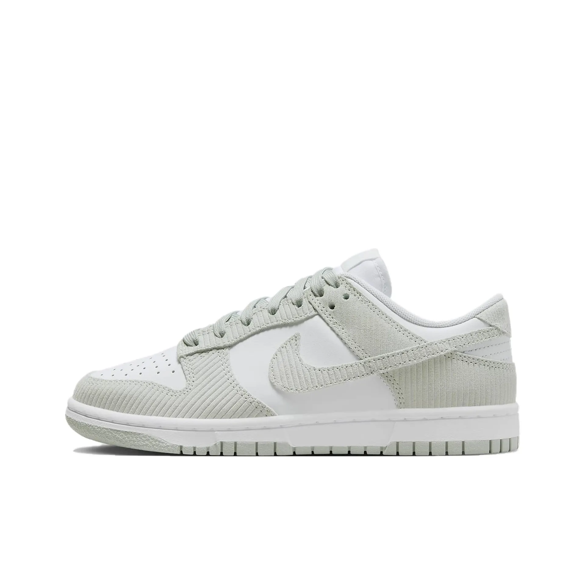 Nike Dunk Abrasion Resistant Дышащие Низкие Кроссовки для Скейтбординга Женские Белые